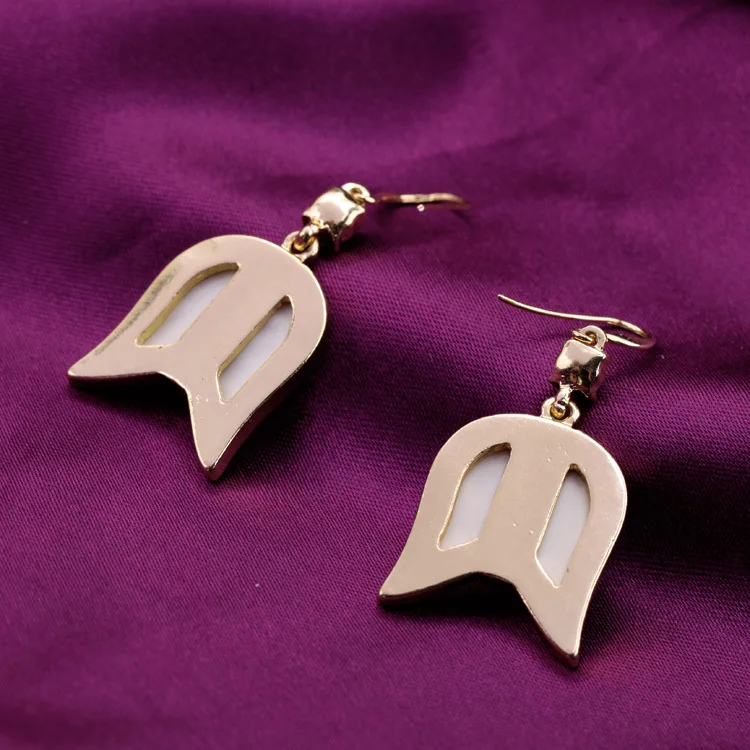 Женские Симметричные геометрические висячие серьги ювелирные изделия для ушей