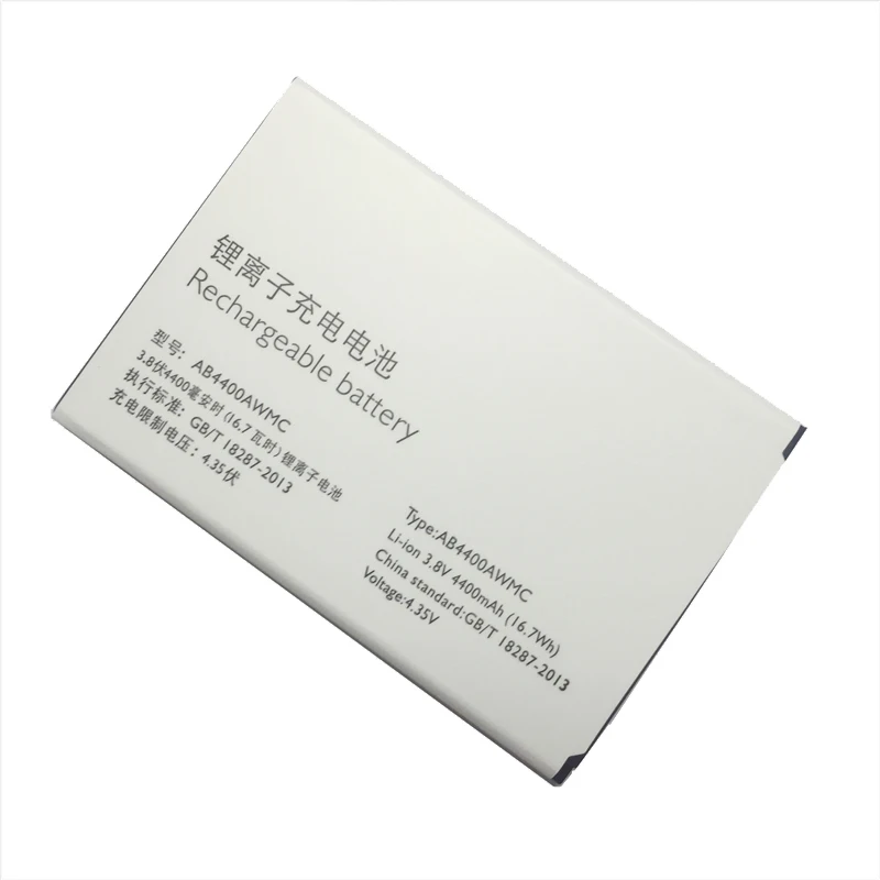 KiKiss Cell Phone Battery 4400mAh For Philips V387 AB4400AWMC Rechargeable Lithium Polymer Batteries | Мобильные телефоны и