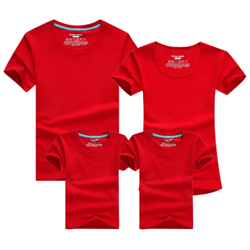 Один предмет в семейном однотонном комплекте для ребенка и мамы однотонная