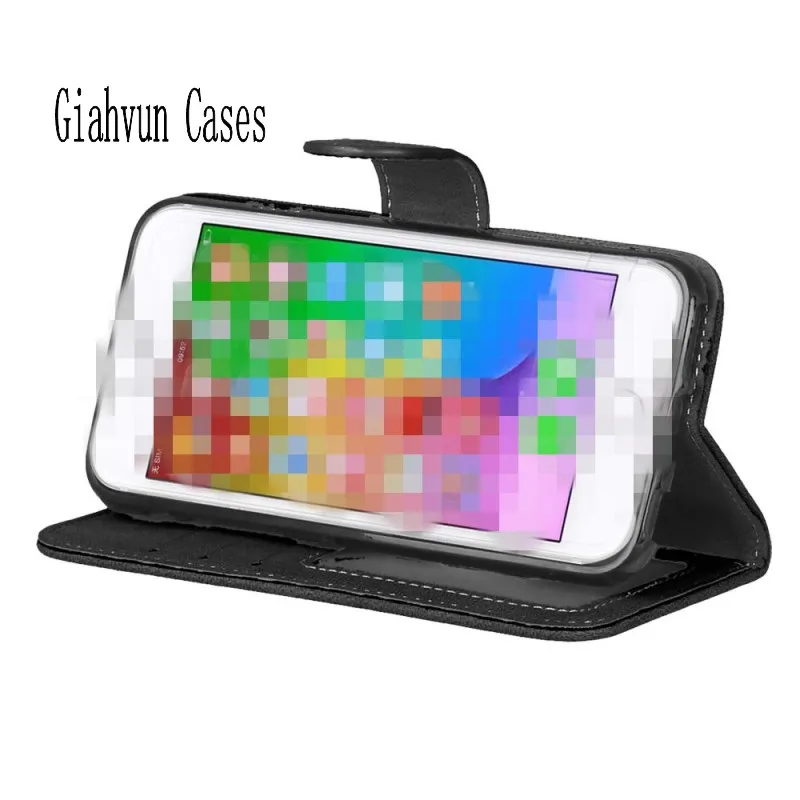 Ретро Чехол книжка для фотографирования мягкий кожаный держатель карт винтажный