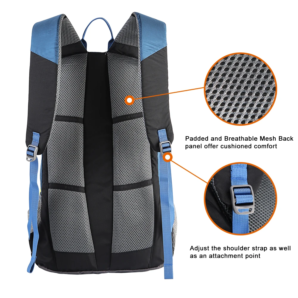 FLYONE мужской рюкзак водонепроницаемый складной дорожный вместительный