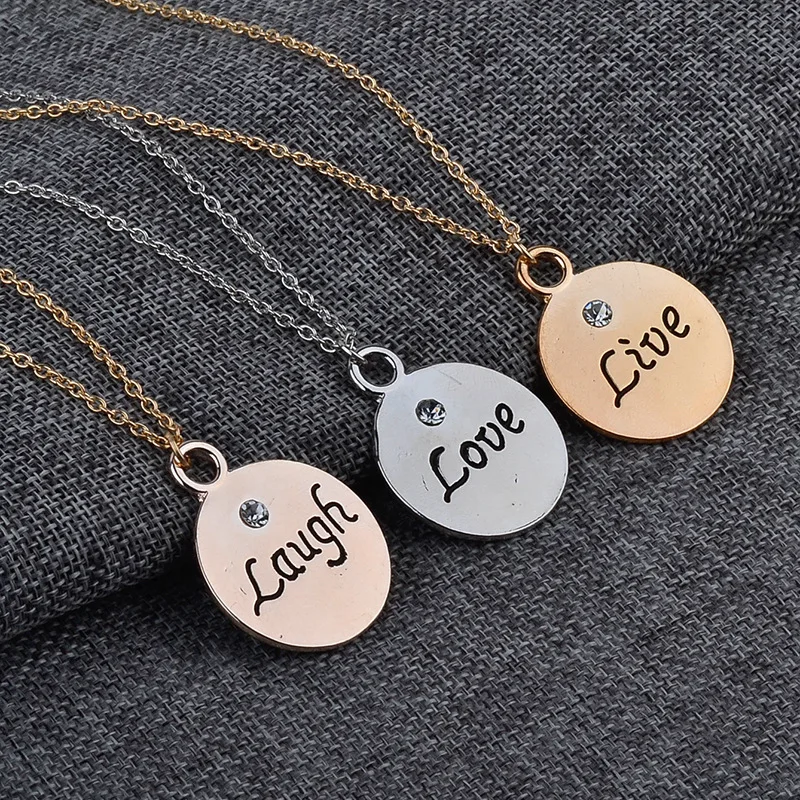 Новинка 2017 ретро ожерелье лучшие друзья набор из трех сестры подруги смех любовь