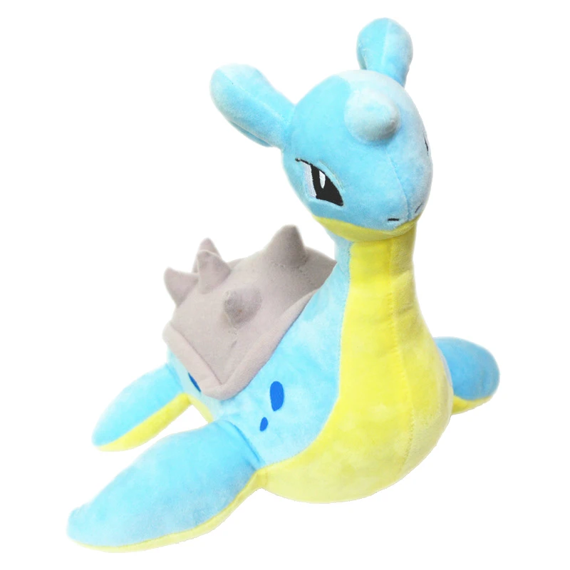 Аниме милый эльф Lapras Плюшевая Кукла Мягкие набивные животные динозавры