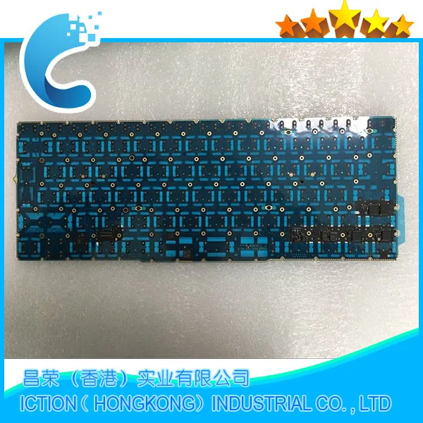 Подлинная новая клавиатура для ноутбука A1708 с испанской раскладкой Macbook Pro 13 3