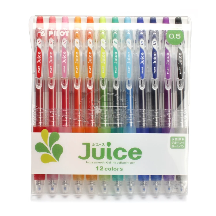 JIANWU 6 шт. 12 36 шт./компл. Япония ручка Pilot Juice цветных гелевых ручек Пресс с чернилами