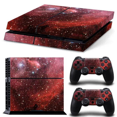 Золотой Play Station 4 игры кулон со стрелками звездное небо контроллер кожи с Кепки Стикеры для Playstation 4 PS4 игры T-P4-031 - Цвет: Золотой