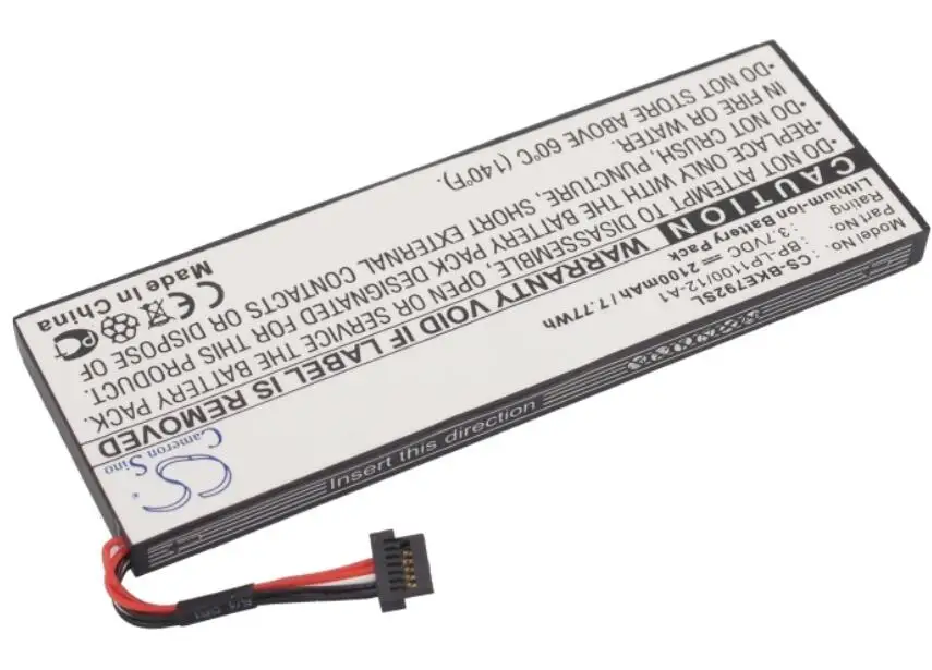 Аккумулятор Cameron Sino 2100mah для BECKER BE7928 Traffic Assist 7928 BP-LP1100/12-A1 | Мобильные телефоны и