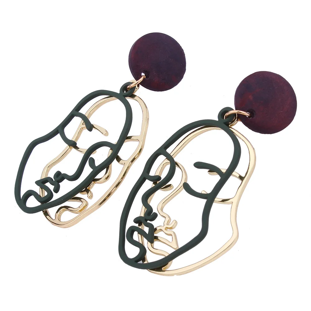 Harajuku Уход за кожей лица Серьги модные серьгу корейский Aretes orecchini Brincos 2018 серьги