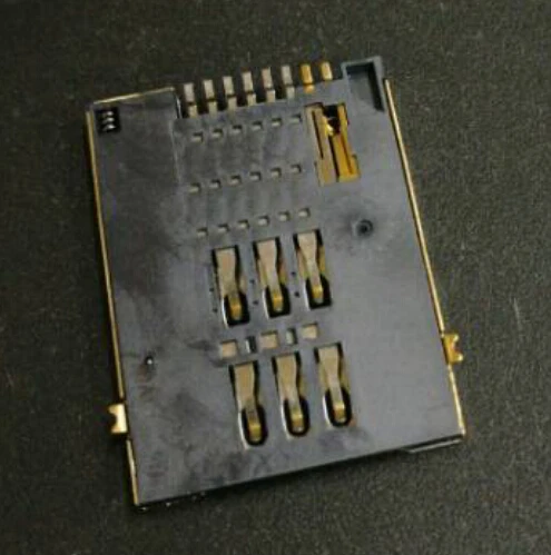10 шт. 8pin 8 pins push-Тип держатель sim-карты разъем для Sim-карты | Электронные компоненты