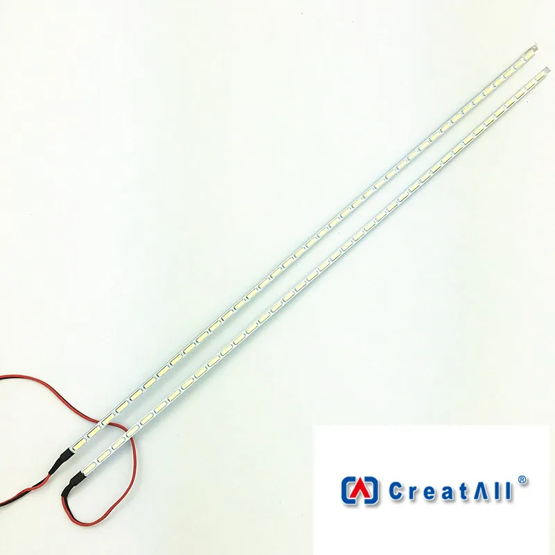 

50pcs/lot 55inch 7020 LED Aluminum Plate Strip Backlight led edge strip for LCD Monitor TV backlight 610mm