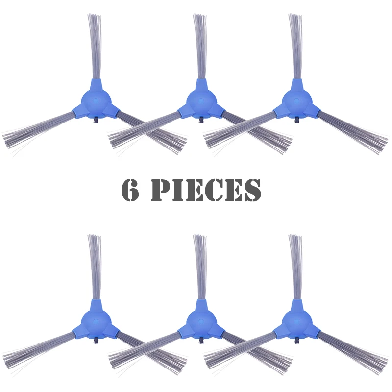 6 side brush 1 основная щетка+ 4 боковые щетки+ 3 фильтра+ 1 начальный фильтр для Euf 11 S RoboVac 30 Eufy 30C 15C пылесос - Цвет: 6 side brush