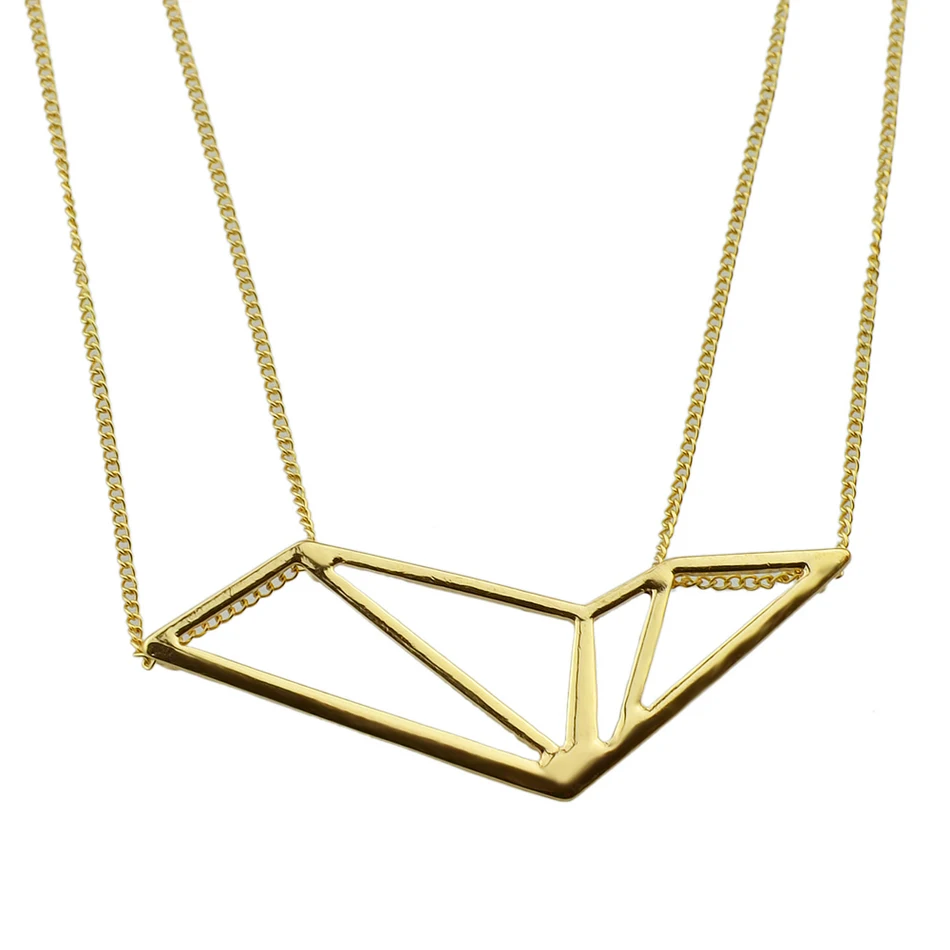 Newindy ювелирной бижутерии рок Стиль золото Цвет серебро черные длинные цепи с