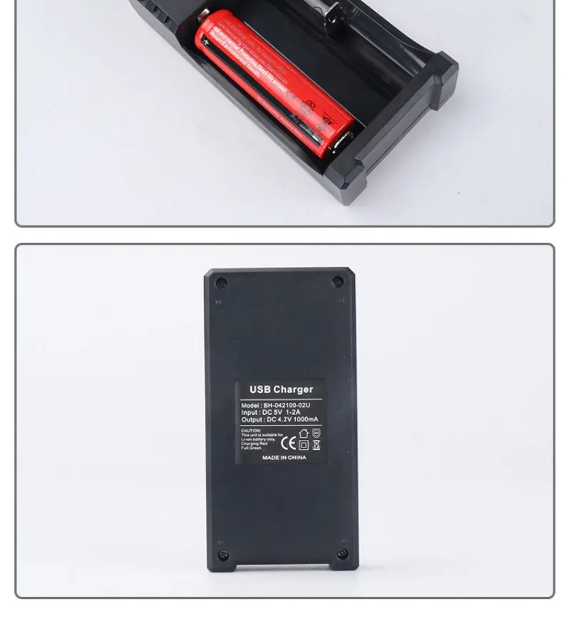 Tinhofire 2 слота USB 18650 интеллектуальное зарядное устройство для 10440 14500 16340 16650 14650 18350