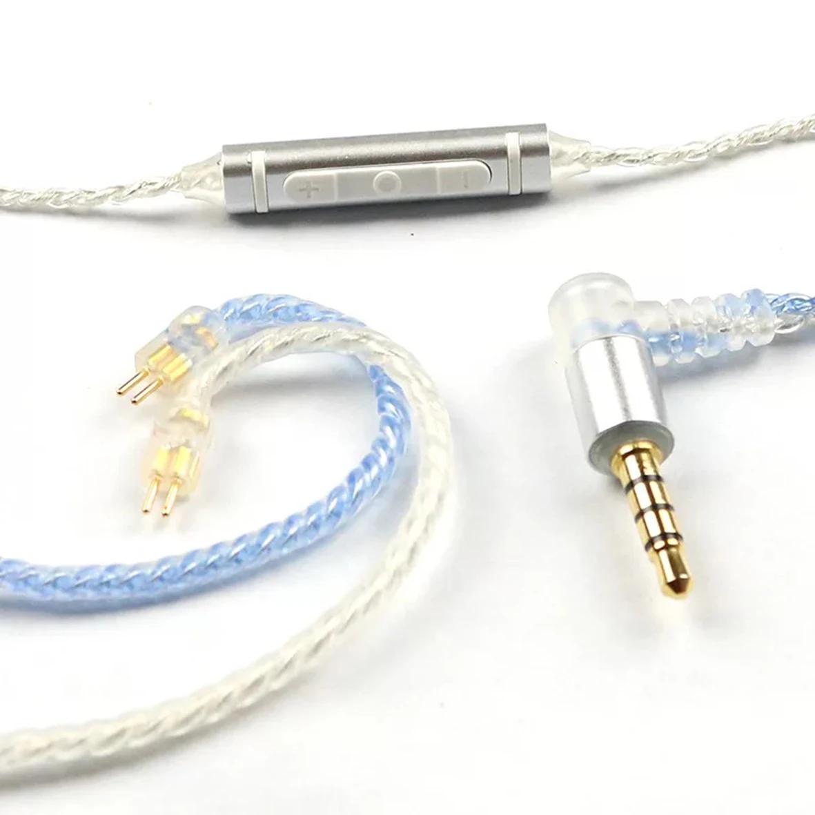 Обновление 0 78 мм 2 Pin DIY Замена наушников микрофонный кабель для Weston TFZ Queen KING S2