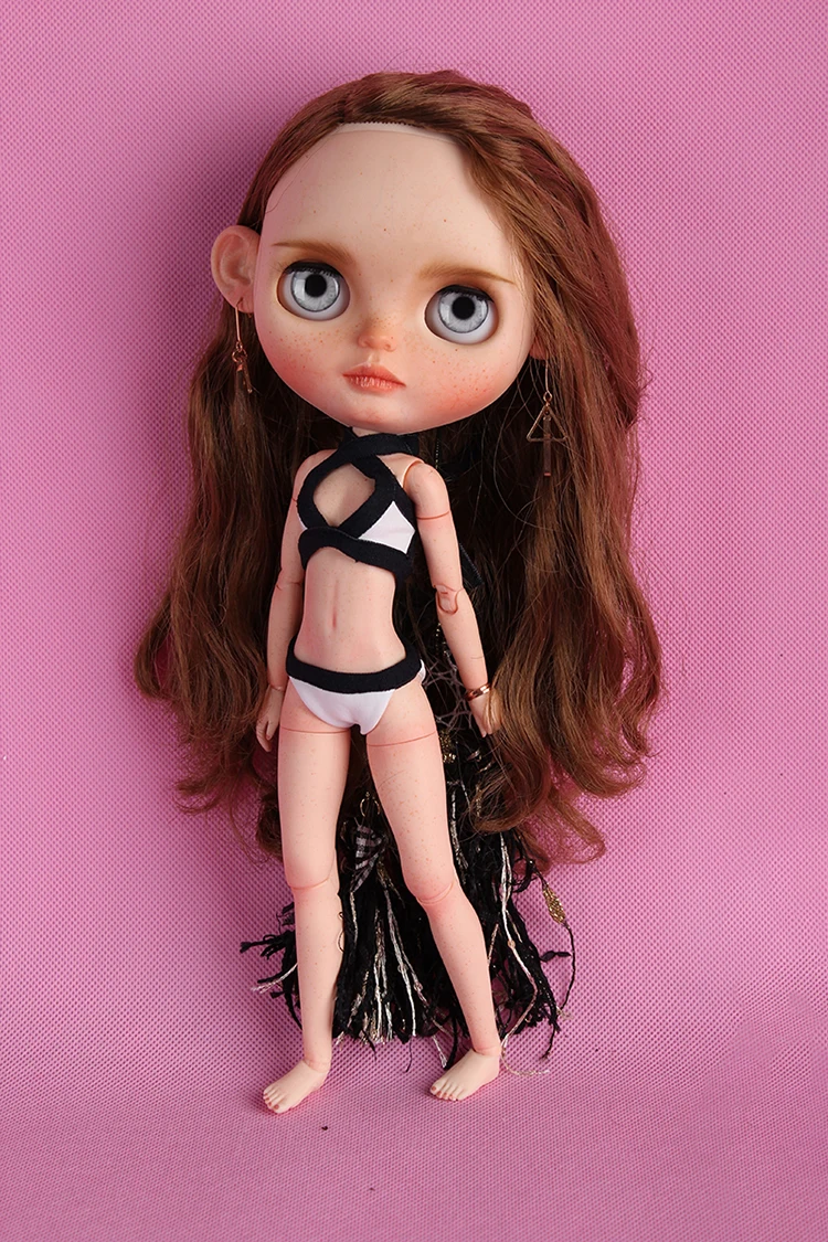 Милый купальник Blyth, 1 комплект, модный купальный костюм для кукол Blyth, аксессуары, Одежда для кукол