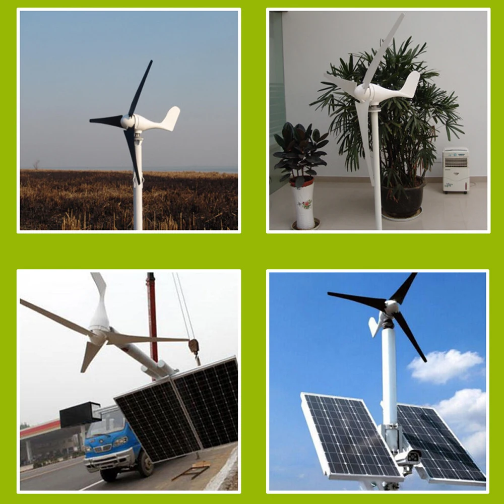 3 лопасти маленький ветрогенератор мощностью 400 Вт подходит для домашнего