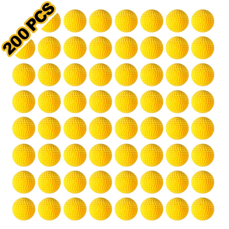 Yellow 200pcs 200 патронов для Nerf Rival заправка Rival игрушка дартс пистолет пули для Rival Nerf игрушка мячик для пистолета дротика для Nerf Rival Apollo Zeus пистолет - Цвет: Yellow 200pcs