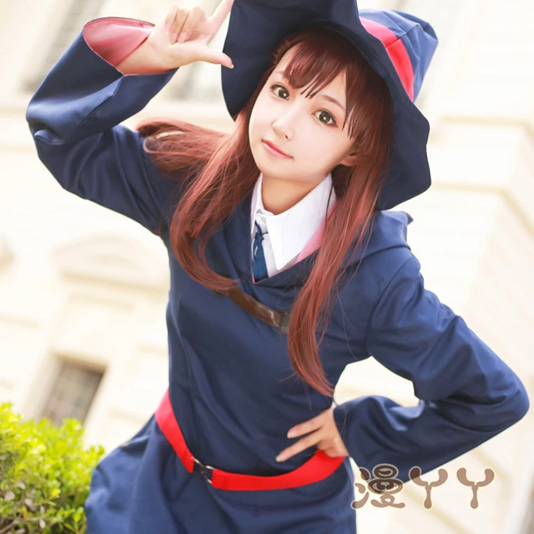 Косплей-костюм Atsuko Akko кагари кагариатсуко для девушек костюм ведьмы женский