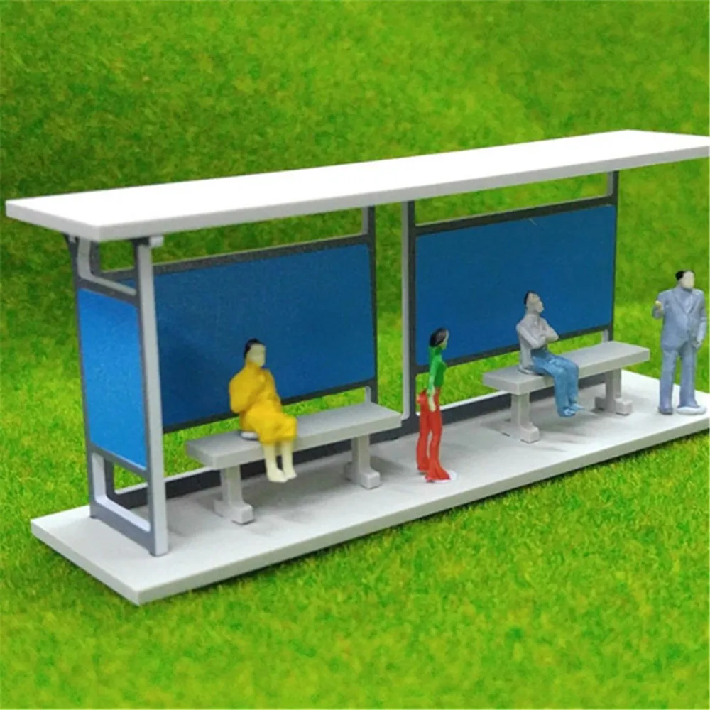 1:87 HO Scale Gauge строительная модель железнодорожной железной дороги схема укрытия