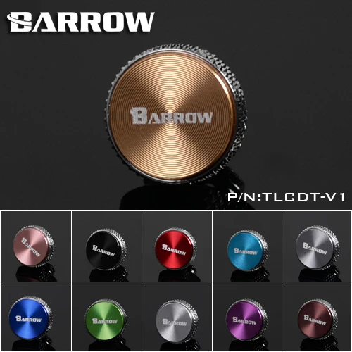 Barrow G1/4 ''Белый Черный Серебряный многоцветный CD шаблон композитный водяного