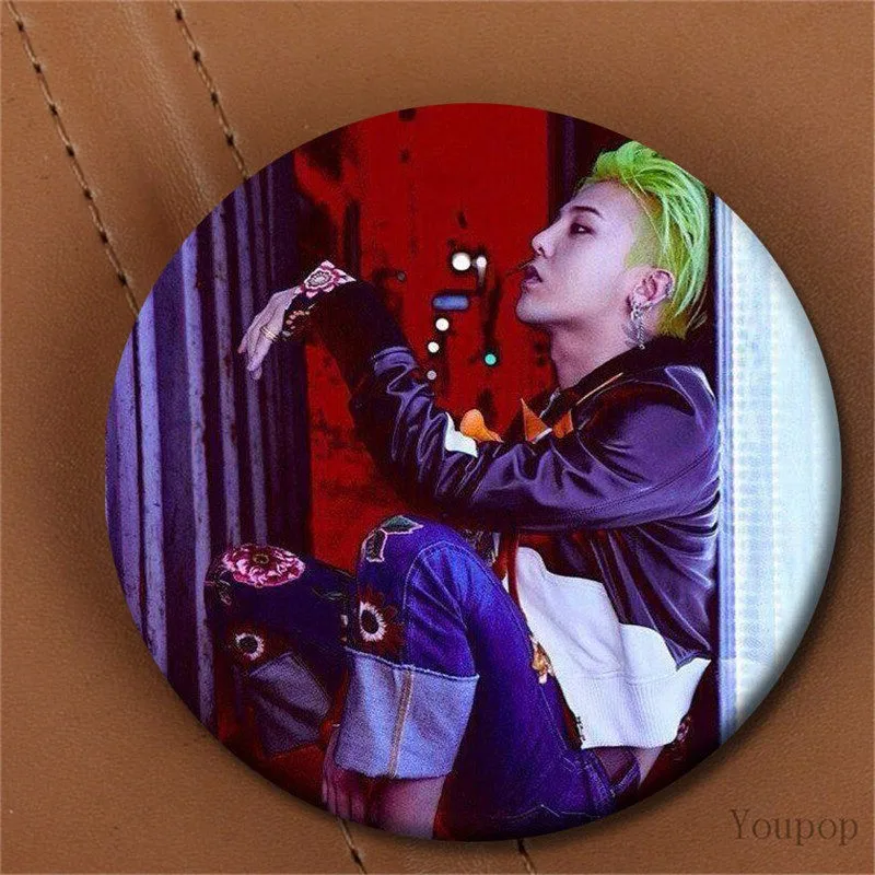 Youpop Kpop корейский Bigbang GD Топ сделал полный альбом последний танец FXXK это девушка булавки значок аксессуары Броши