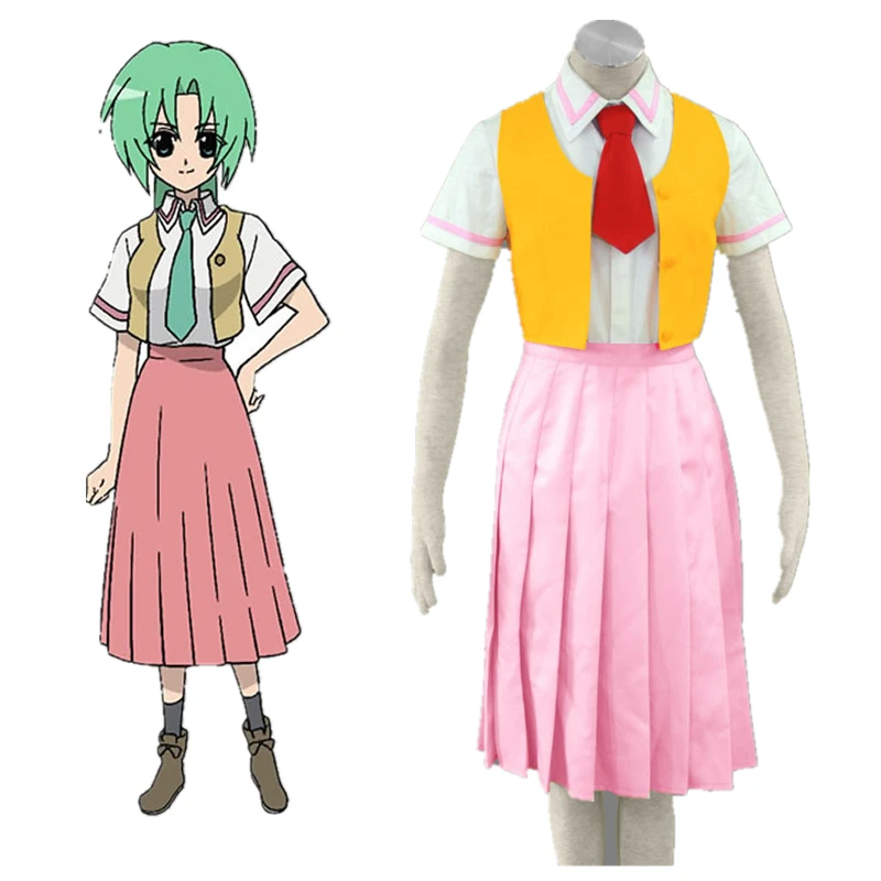Косплей костюм персонажа аниме хигураси из no Naku Koro ni Mion Sonozaki любой размер на