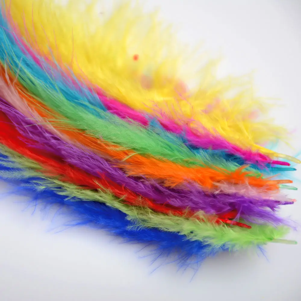 Натуральные гусиные перья 5 7 дюймов/12 18 см 11 цветов 100 шт.|goose feathers|feather wholesalerswholesale