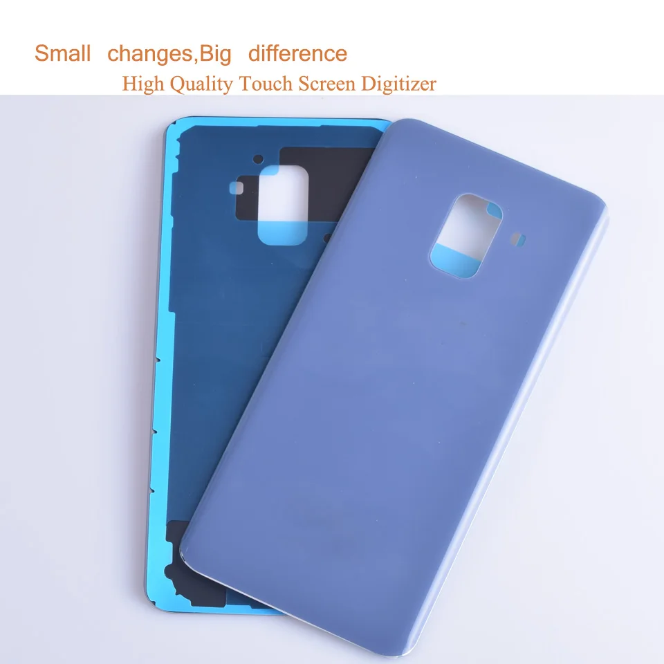 Оригинальная задняя крышка для Samsung Galaxy A8 2018 A530 аккумулятор чехол A530F 3D стеклянная
