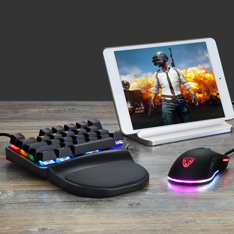 MOTOSPEED K27 эргономичный дизайн ПК игровая клавиатура смешанный светильник с подсветкой