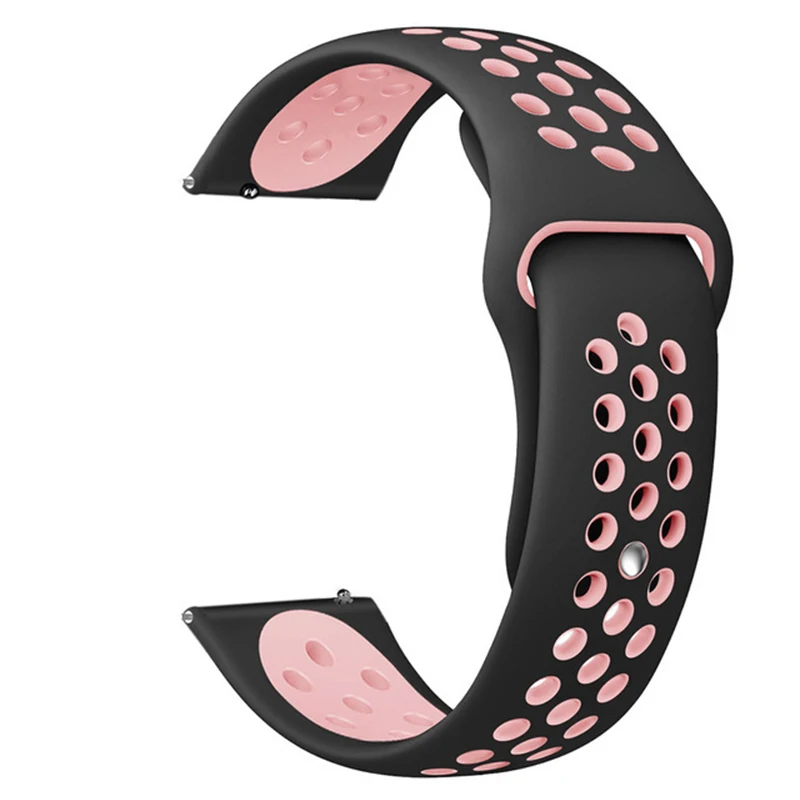 Мягкий силиконовый ремешок для часов samsung Galaxy Watch Active Band Galaxy 42 мм ремешок классический S2 спортивный 20 мм быстросъемный ремешок для часов