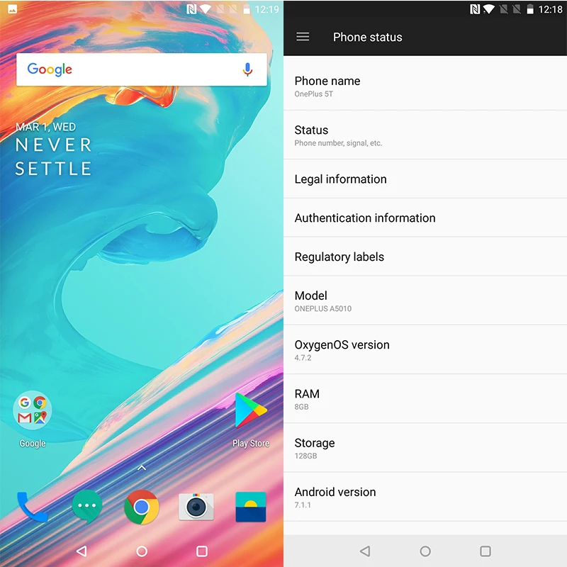 Глобальная прошивка Oneplus 5T Мобильный телефон 6 Гб 64 01 дюйма AMOLED Snapdragon 835