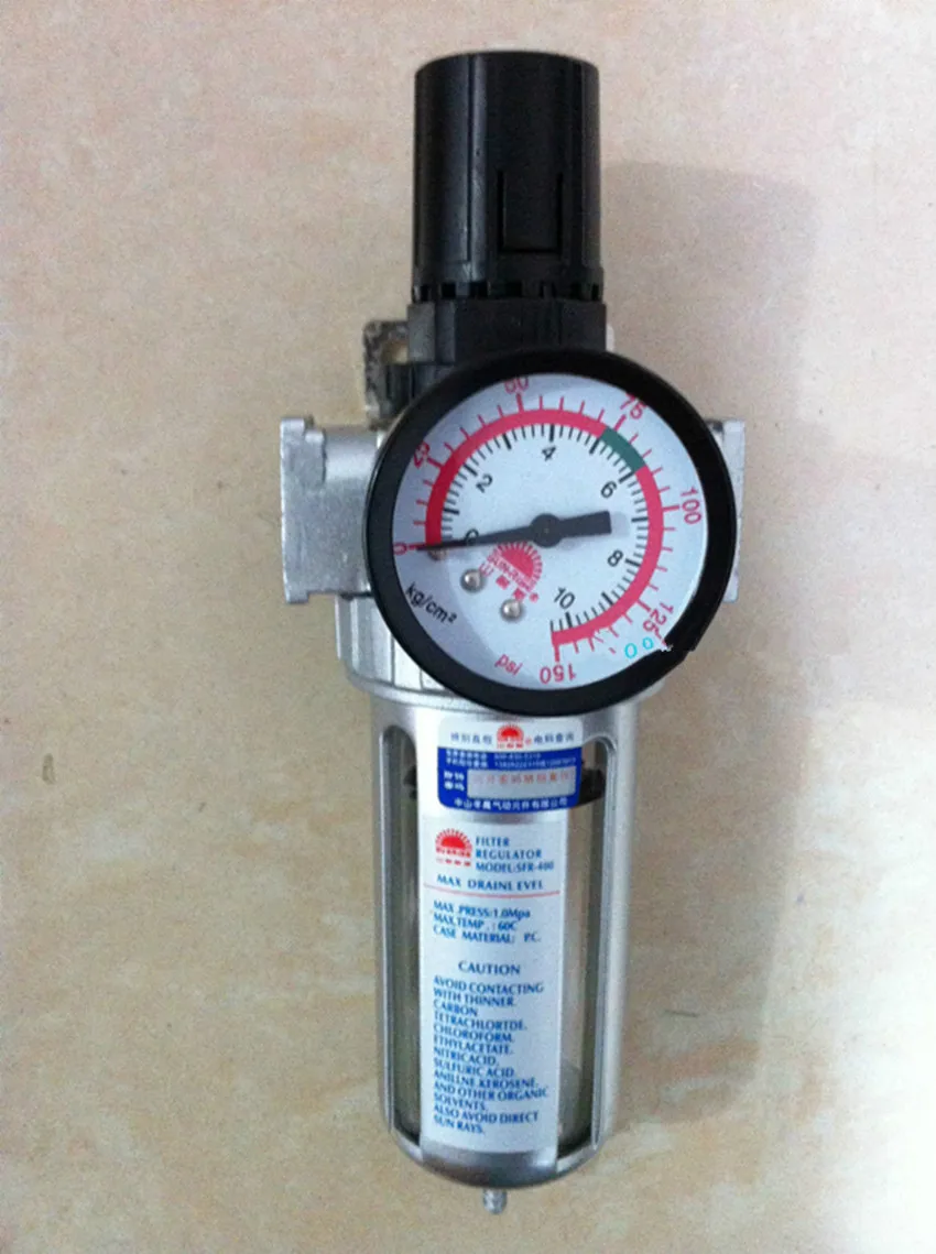 

SFR-300 PNEUMATIC AIR FILTER REGULATOR BSP 3/8"