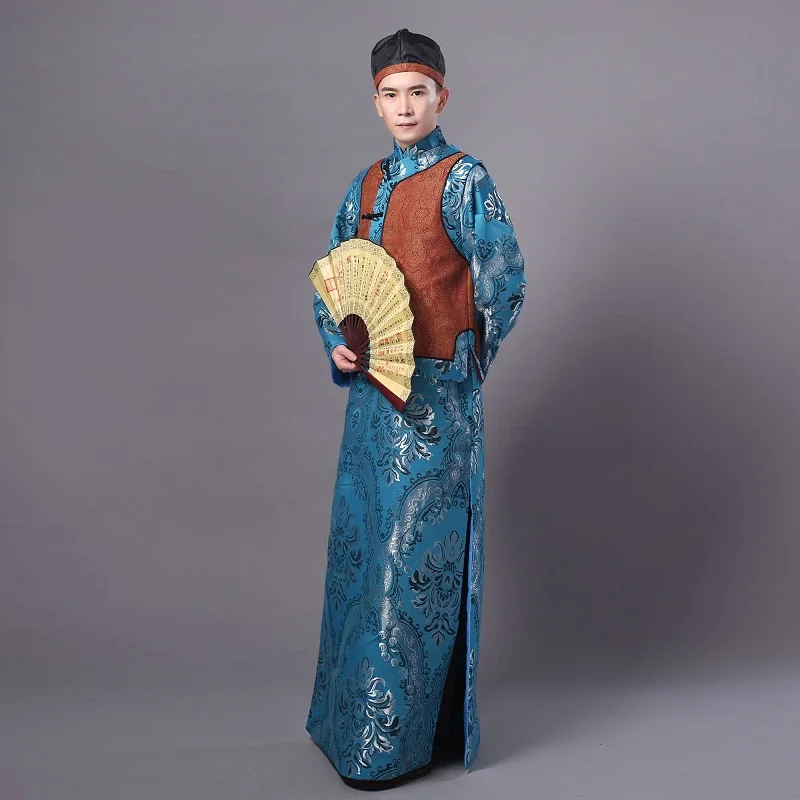 Платье Королевского принца династии Qing платье властителя одежда для сцены