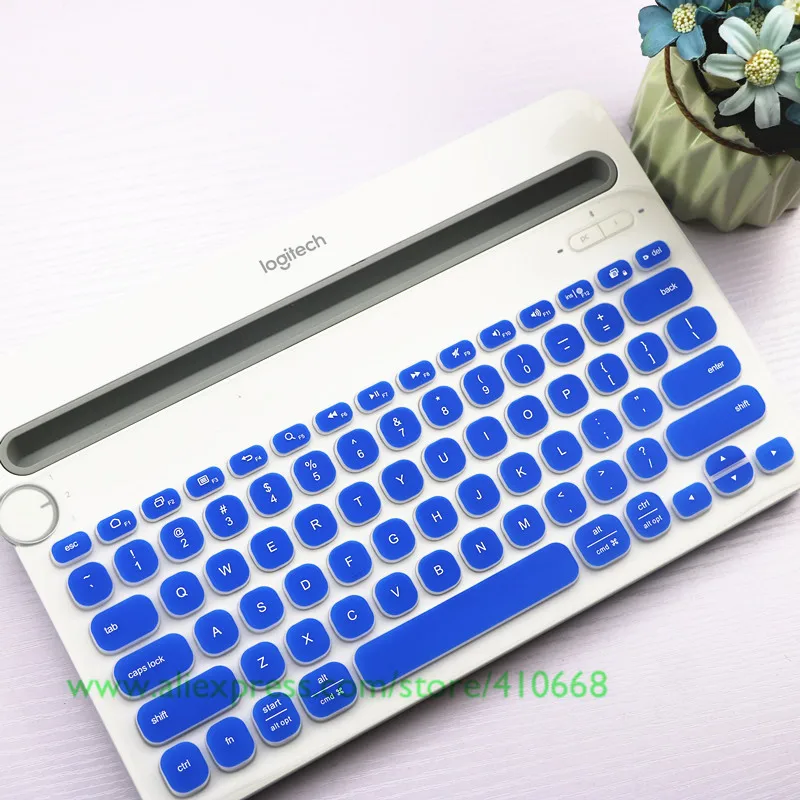 Беспроводная bluetooth-клавиатура для ноутбука lotech k480 K 480, водонепроницаемая Пылезащитная защита для ПК