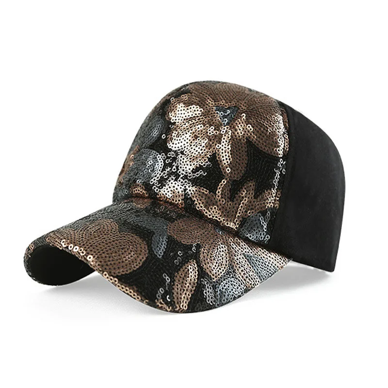 1pcs Women's Sun beret hats Caps 2019 Summer New Fashion mesh Sequins Splicing Peaked Hats Ladies Keep warm Lovely |