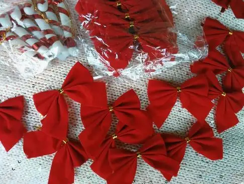 Рождественские шары украшение для банта подвесное венок на дерево гирлянда