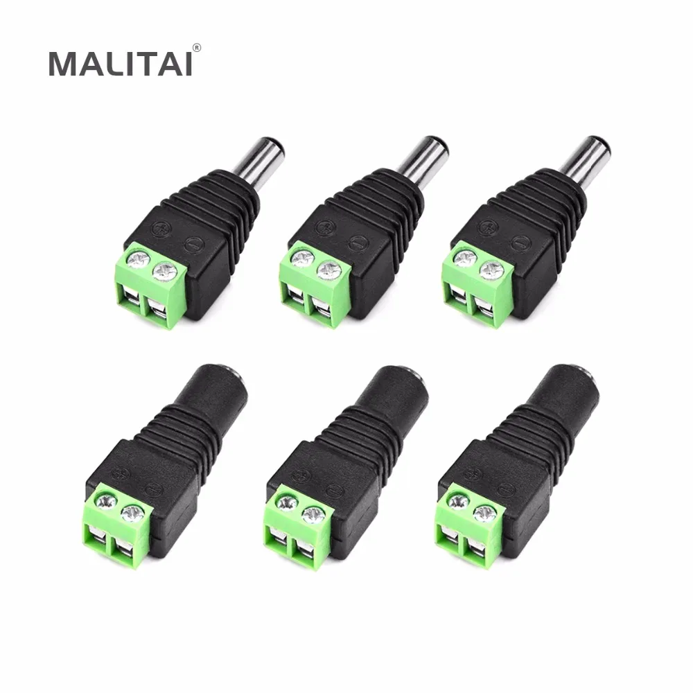 Светодиодная лента MALITAI для мужчин и женщин разъем постоянного тока 2 1x5 5 мм