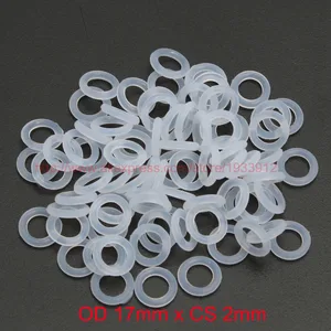 Image for OD 17mm x CS 2mm translucent silicone oring o-ring 