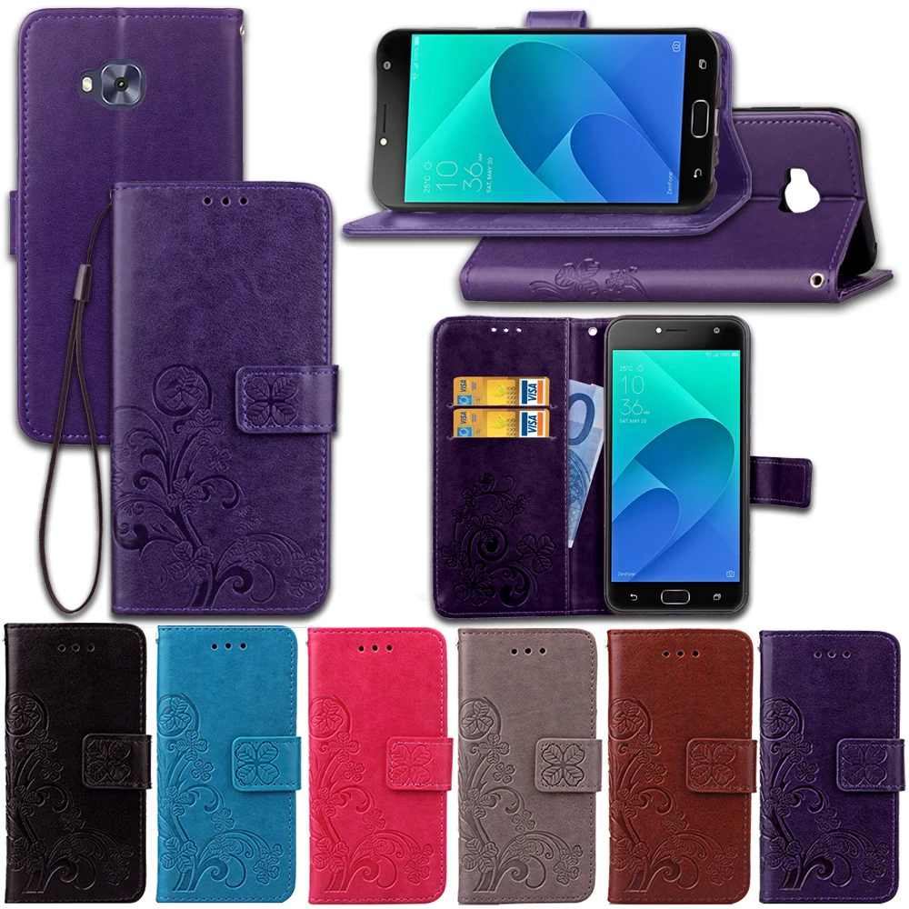 Чехол-книжка с магнитной подставкой для Asus ZenFone 4 Selfie Pro ZD552KL ZD552 KL чехол для телефона из искусственной кожи для ASUS_Z01MD Z01MDA