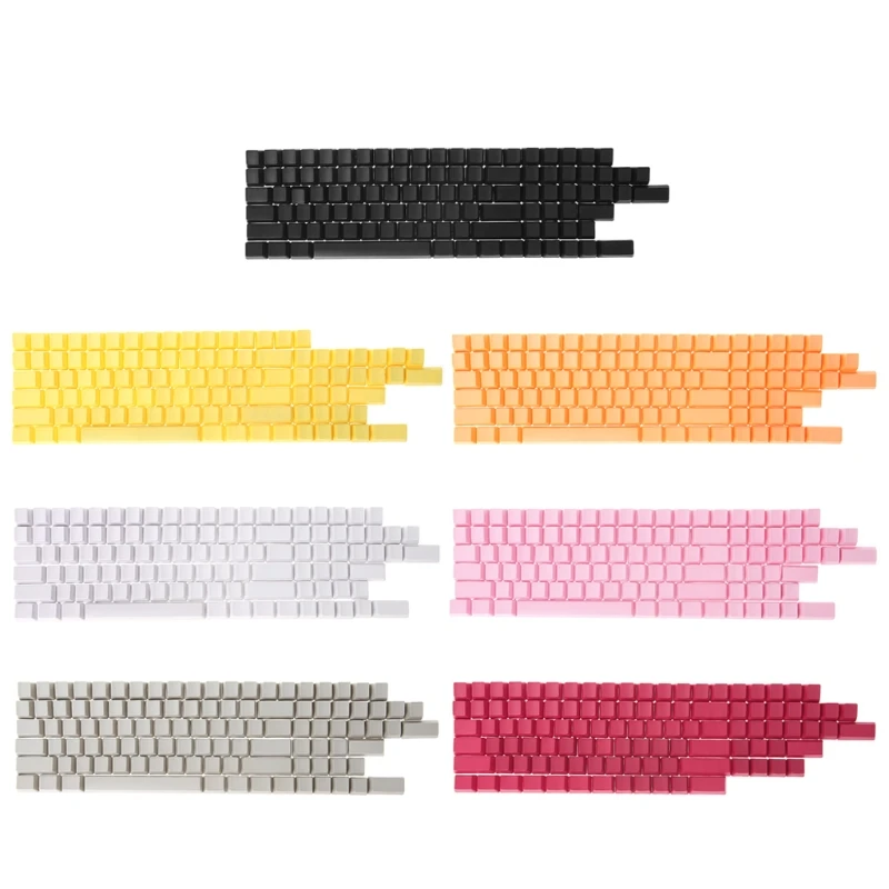 

Blank 104 Keys Keyboard PBT Keycaps For Cherry MX Keyboard Switch Mechanical Keyboard Replaceable Keycaps