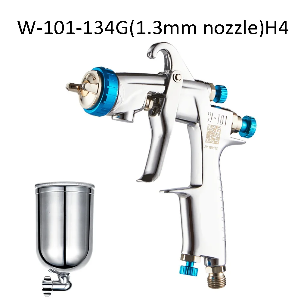 W-101 Spary пистолет с 400CC Кубок Аэрограф ручной пистолет распылитель 1,0/1,3/1,5/1,8 мм Насадка высокое качество W101 распылительный Воздушный пистолет-распылитель