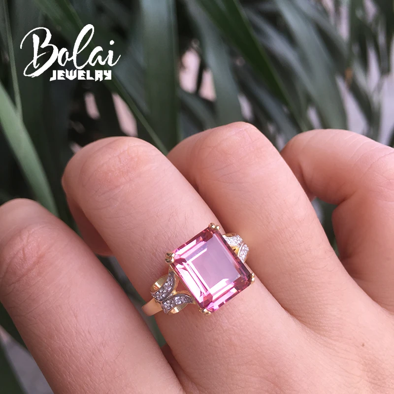 Bolaijewelry, кольцо с драгоценным камнем, меняющим цвет, Стерлинговое Серебро 925 пробы, кольцо diaspore zultanite, лучший подарок для женщин