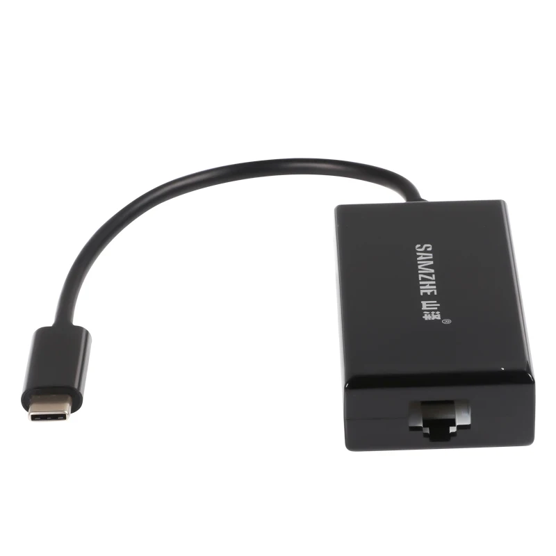 Адаптер SAMZHE Type C в RJ45 + USB 3 0 для Macbook и компьютера|Адаптеры Type-C| |