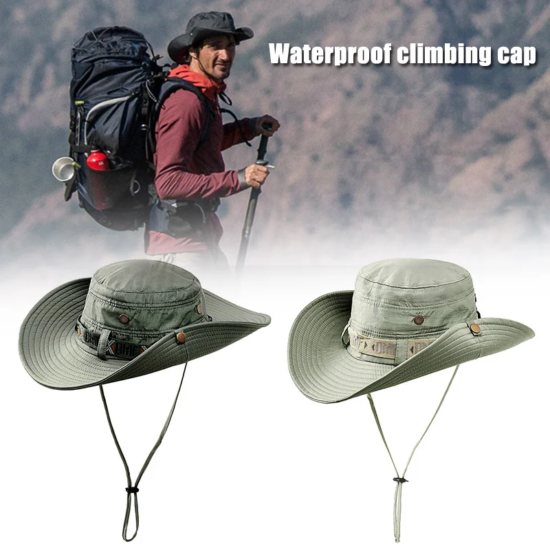 

2019 Женская и мужская шляпа с широкими полями для рыбалки, охоты, скалолазания