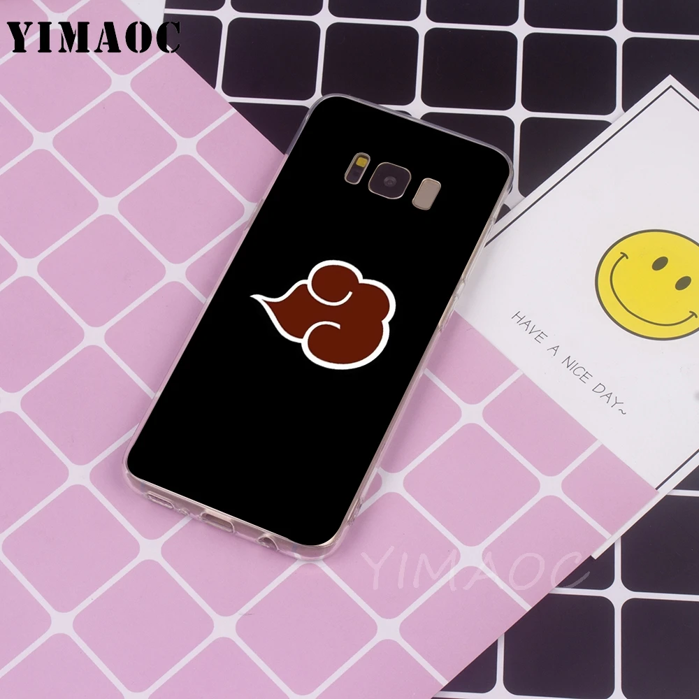 YIMAOC Anime Naruto Soft TPU Case for Galaxy j3 j5 j6 j7 A5 2016 2017 A6 A9 2018 Note 8 9 S7 edge S8 S9 S10 Plus S10e Cover |