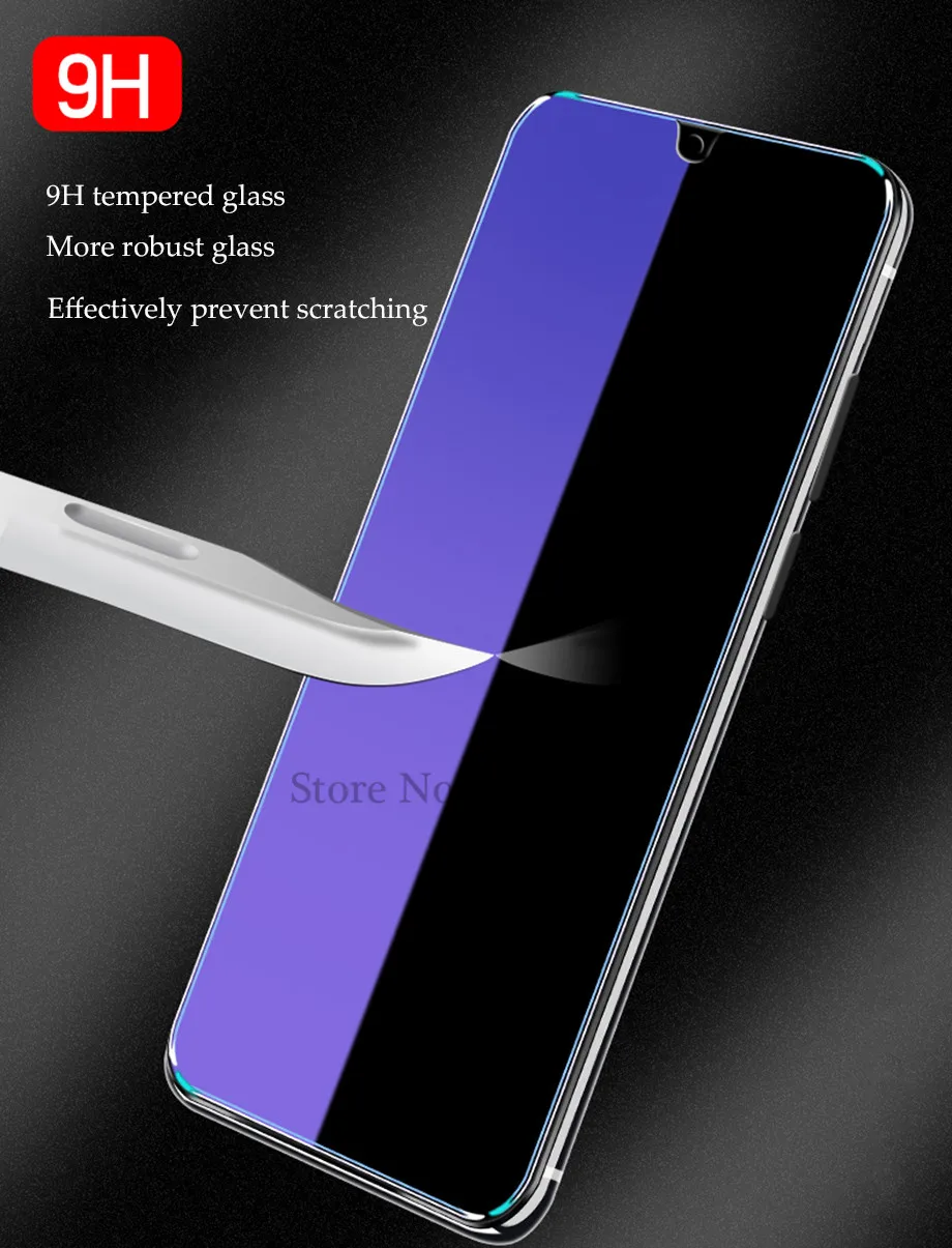 2 шт./лот, закаленное стекло для huawei P30 lite, полная защитная пленка 9 H, защита экрана от синего излучения для huawei P30 lite, стекло