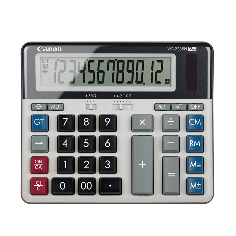 Canon WS-2235H компьютерная клавиатура калькулятор финансовых встреча в офисе тест компьютера