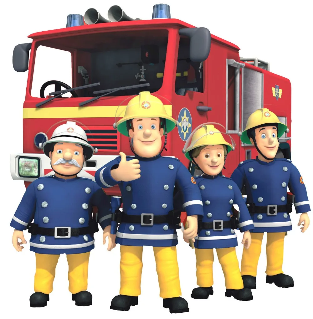 Плакат FIREMAN SAM Шелковый плакат Настенная картина 24x36 дюймов|Рисование и