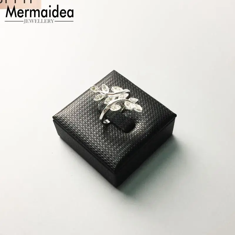 Кольцо Tendrils маленькое дерево серебряное покрытие Романтический Модный подарок