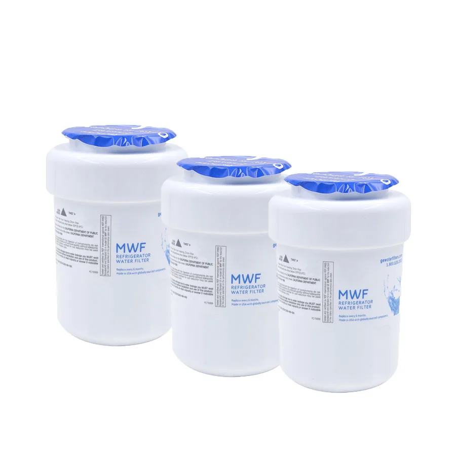 Free Shipping Premium Replacement For General Electric Mwf Smartwater Household Refrigerator Water Filters 3 Pcs/lot